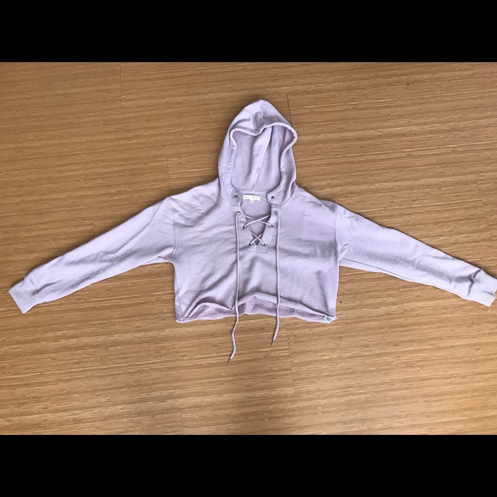 Cropped hoodie
